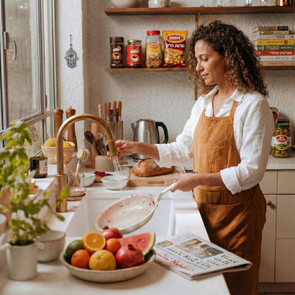 מחבת קרמית דו שכבתית