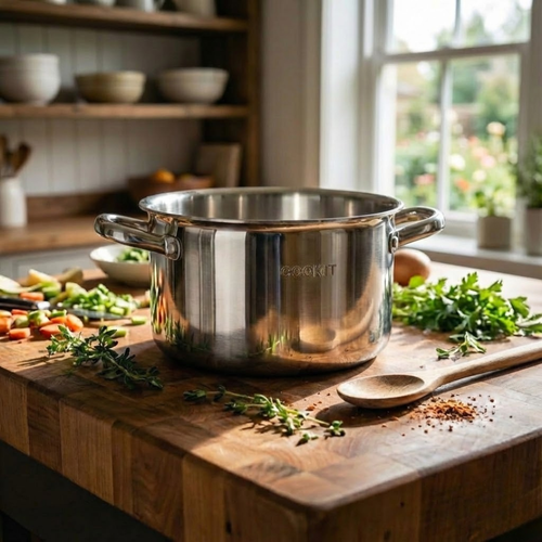 סיר נירוסטה 18 ס״מ