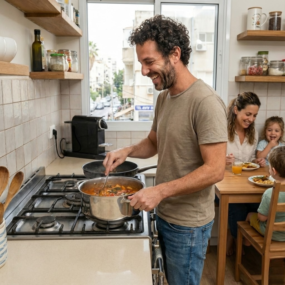 סיר נירוסטה איטלקי