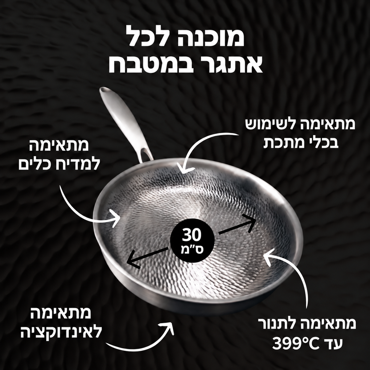 מחבת טיטניום יפנית