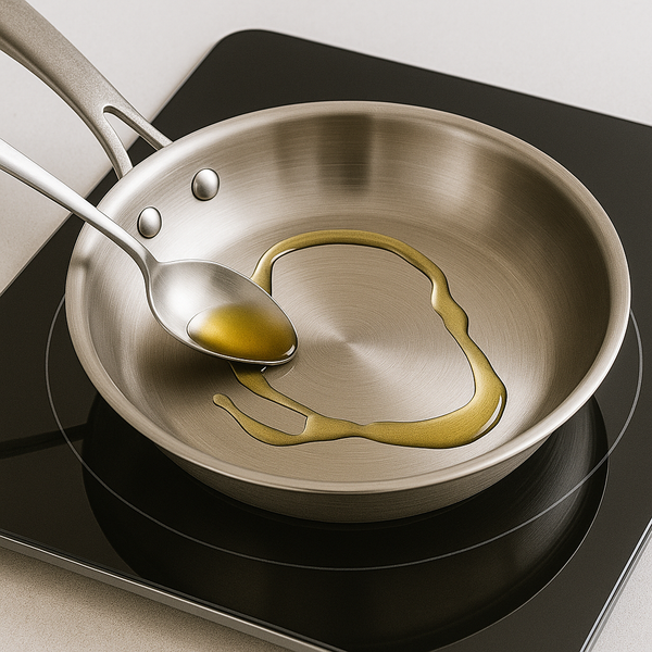 הוסיפו שמן בטמפרטורה הנכונה