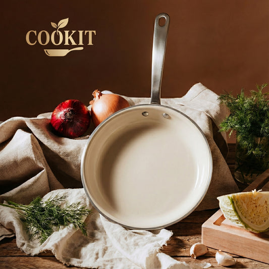 מחבת קרמית דו שכבתית