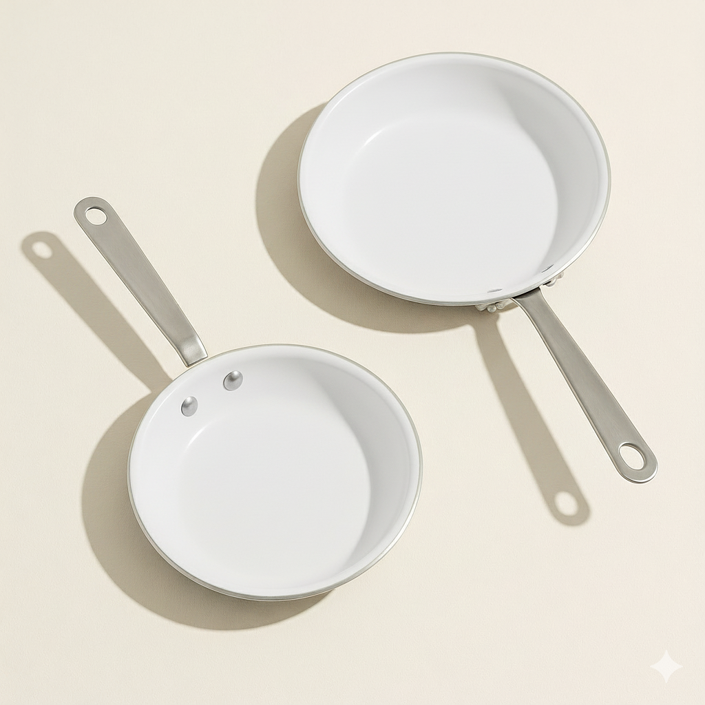 מחבת קרמית דו שכבתית