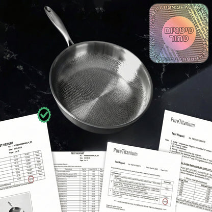מחבת טיטניום איטלקית