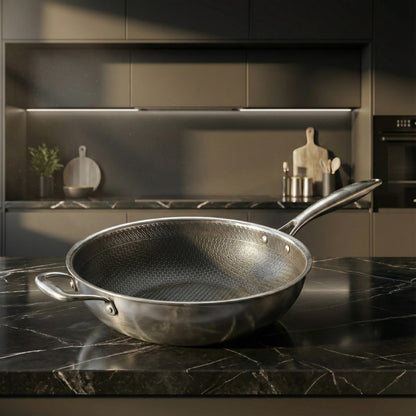 מחבת ווק נירוסטה היברידי